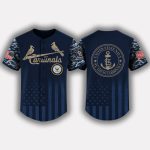 Cardinals US Navy Appreciation Night 2025 Baseball Jersey