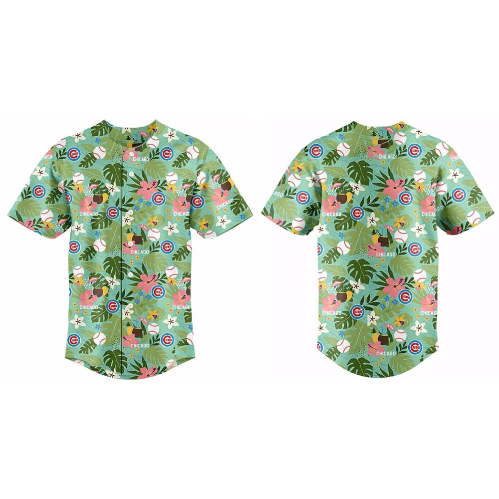 Cubs 2025 Margaritaville Night Jersey Cubs 2025 Margaritaville Night Jersey