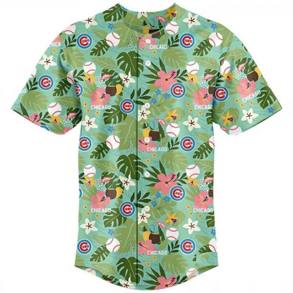 Cubs 2025 Margaritaville Night Jersey 2