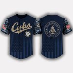 Cubs US Navy Appreciation Night 2025 Baseball Jersey