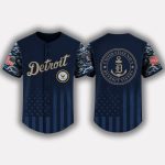 Detroit US Navy Appreciation Night 2025 Baseball Jersey