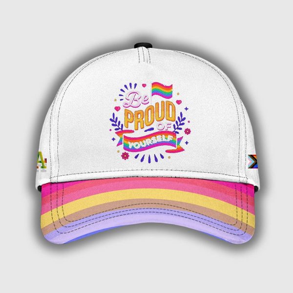 Dodgers 2025 Pride Month Be Proud Of Yourself Hat