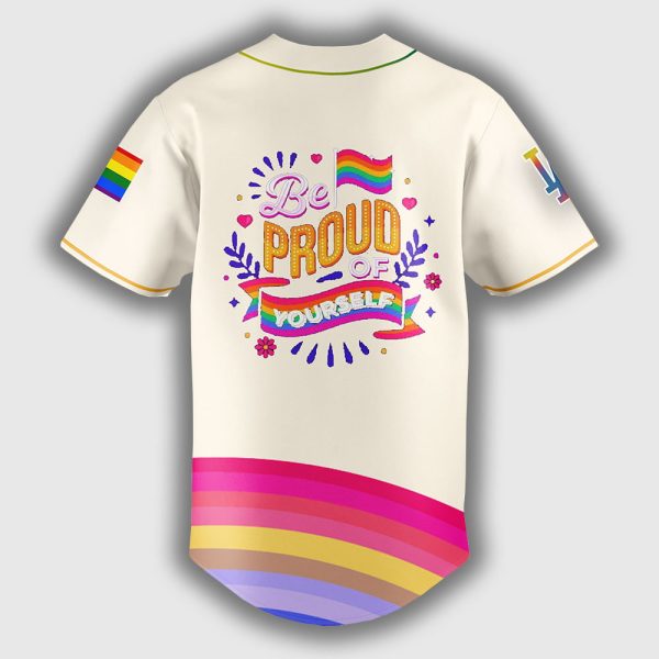 Dodgers 2025 Pride Month Be Proud Of Yourself Jersey 3