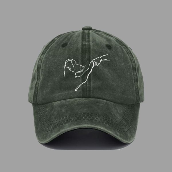 Dog And People Punch Hand Baseball Cap 4
