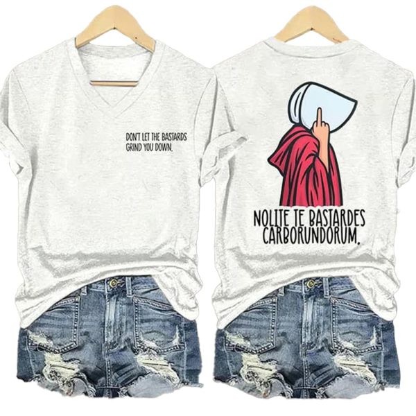 Dont Let The Bastards Grind You Down Nolite Te Bastardes Carborundorum Shirt 4