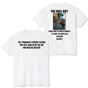 The Youngest Person To Run The Full Length Of The Uk For Mental Health Shirt