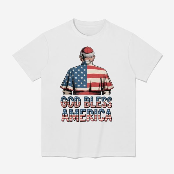 God Bless America Pope Leo XIV Robert Prevost Shirt