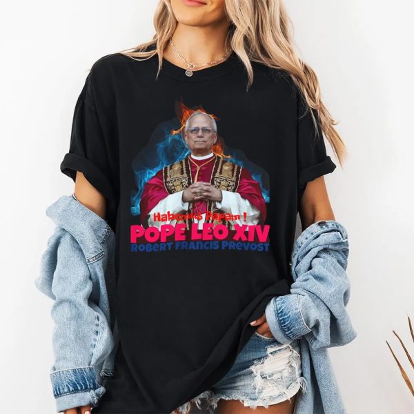 Habemus Papam Pope Leo XIV Robert Francis Prevost Shirt 2