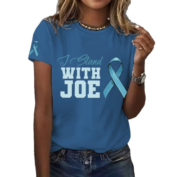 I Stand With Joe Prostate Cancer Awareness Shirt 2