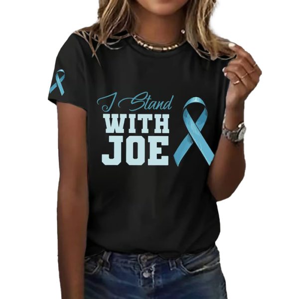 I Stand With Joe Prostate Cancer Awareness Shirt 3