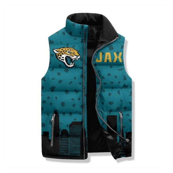 JAX Jaguars We Are All Duuuval Puffer Vest 2