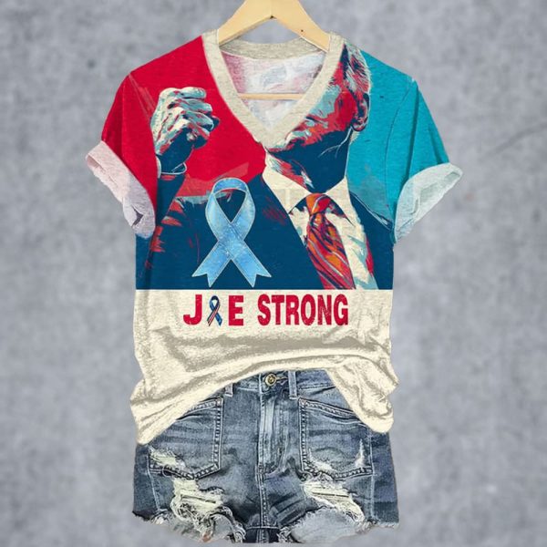 Joe Strong Supportive Cancer Awareness Shirt 2