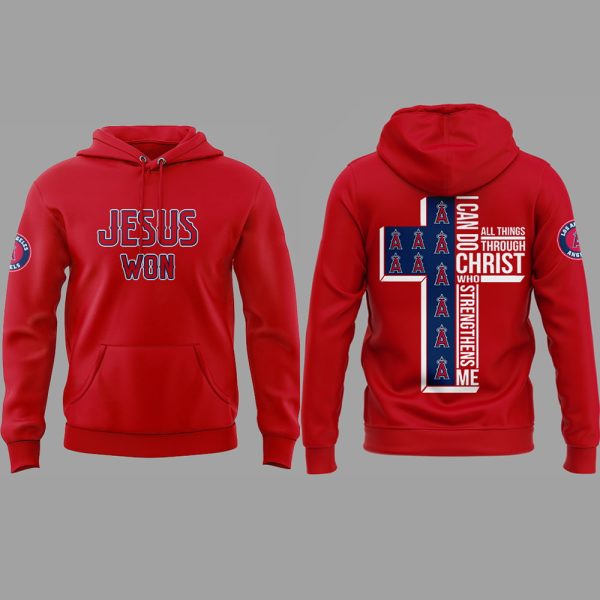 LA Angels x Jesus Won 2025 Shirt 2