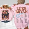Luke Bryan 2025 Concert Two Sided Shirt