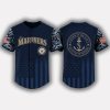 Mariners US Navy Appreciation Night 2025 Baseball Jersey