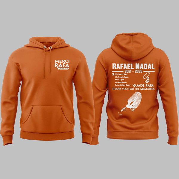 Merci Rafa Roland Garros 2025 Shirt 2