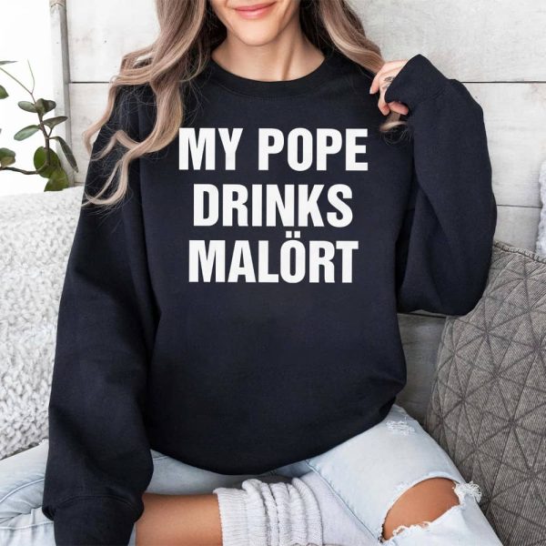 My Pope Drinks Chicago Alcohol Shirt 3