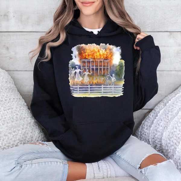 Nottoway Plantation Fire Juneteenth 1865 Shirt 3