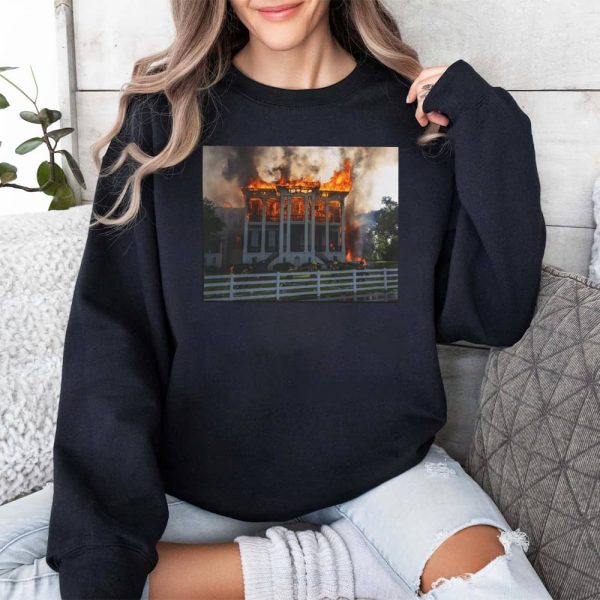 Nottoway Plantation Fire Shirt 2