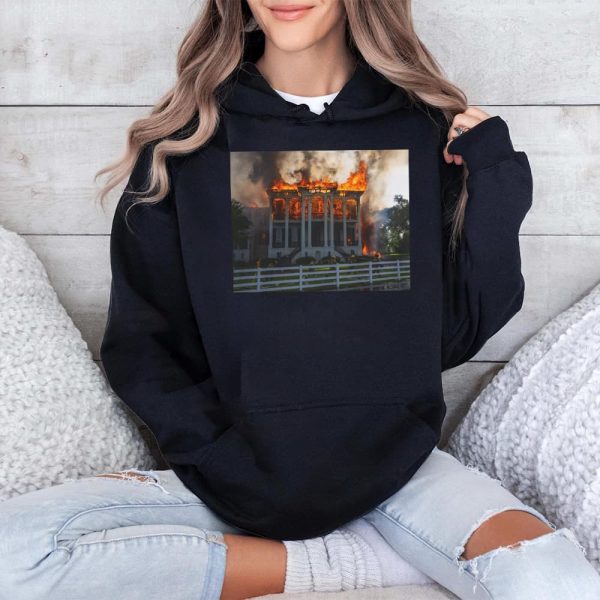 Nottoway Plantation Fire Shirt 3