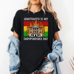 Nottoway Plantation Juneteenth Is My Independence Day Shirt