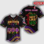 Omega Psi Phi Juneteenth Day They Not Like Us 2025 Jersey