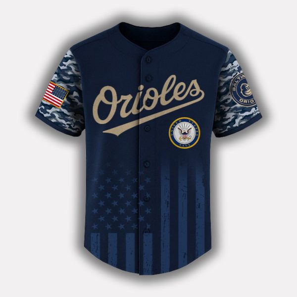 Orioles US Navy Appreciation Night 2025 Baseball Jersey 2