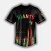 Personalized Giants Juneteenth Freedom Day 2025 Jersey 2