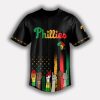Personalized Phillies Juneteenth Freedom Day 2025 Jersey 2