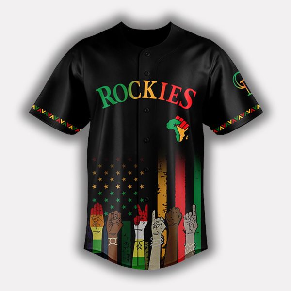Personalized Rockies Juneteenth Freedom Day 2025 Jersey 2