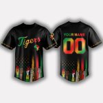 Personalized Tigers Juneteenth Freedom Day 2025 Jersey