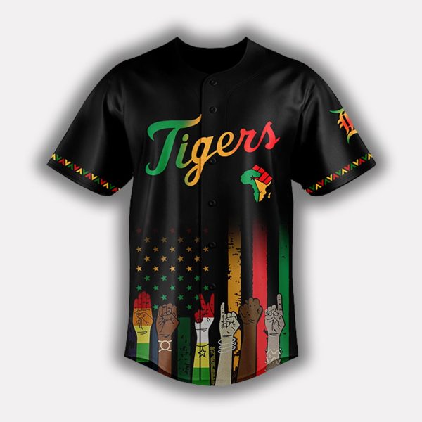 Personalized Tigers Juneteenth Freedom Day 2025 Jersey 2