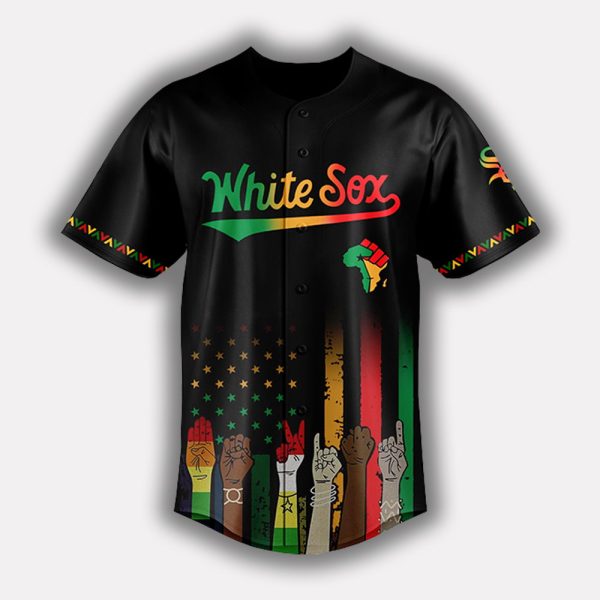 Personalized White Sox Juneteenth Freedom Day 2025 Jersey 2