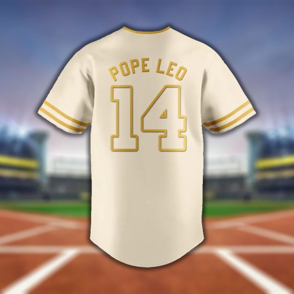 Pope Leo 14 White Sox Jersey Vatican City Connect