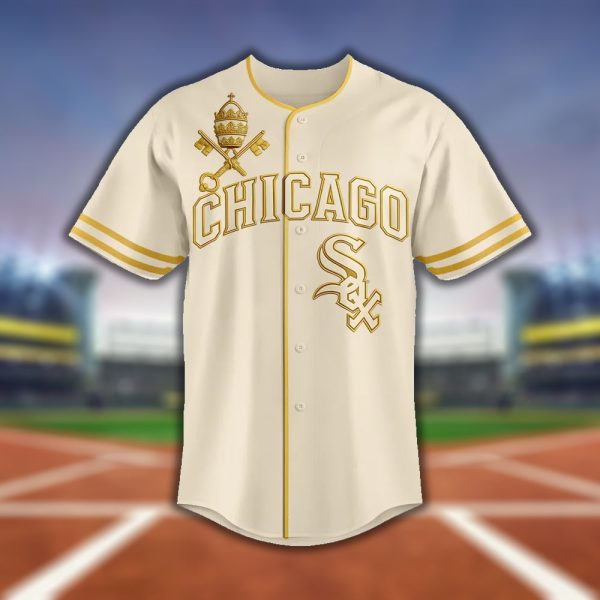 Pope Leo 14 White Sox Jersey Vatican City Connect