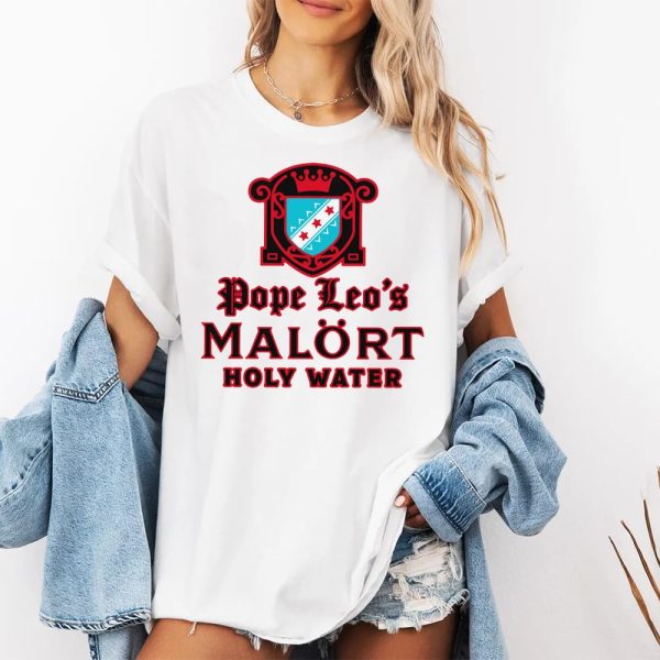 Pope Leos Holy Water Shirt 2