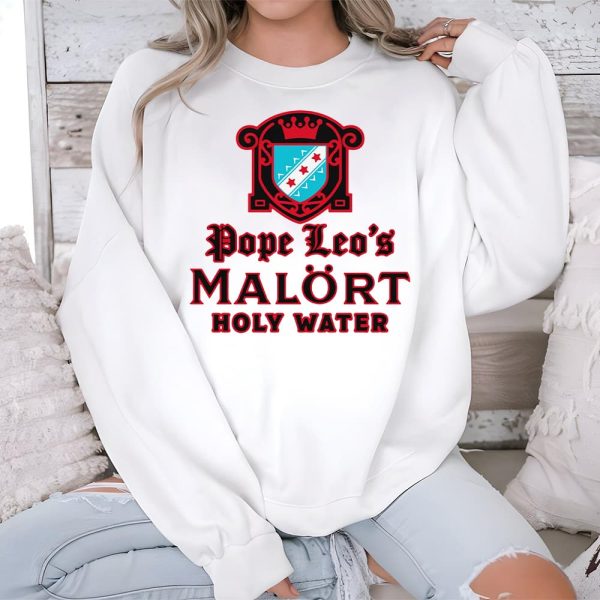 Pope Leos Holy Water Shirt 3
