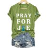 Pray For Joe Supportive Cancer Awareness Shirt 2