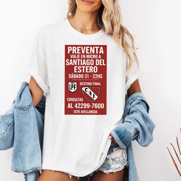 Preventa Viaje En Micro A Santiago Del Estero Sabado 31 22Hs Shirt 2