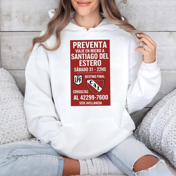 Preventa Viaje En Micro A Santiago Del Estero Sabado 31 22Hs Shirt 4