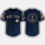 Red Sox US Navy Appreciation Night 2025 Baseball Jersey