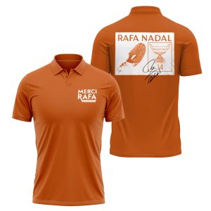 2025 Rafael Nadal Merci Rafa Polo Shirt 1
