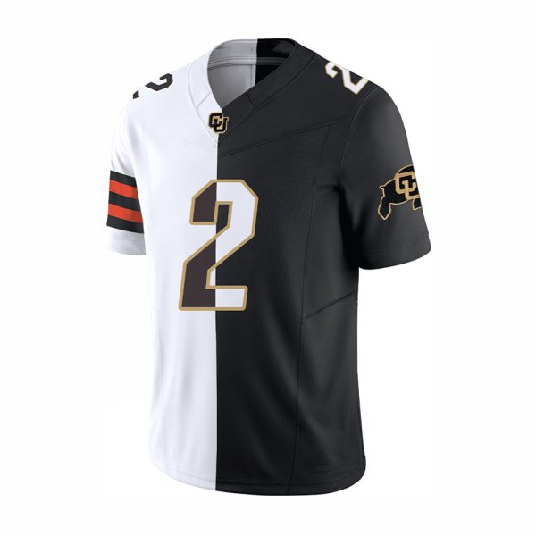 Shedeur Sanders Half Buffaloes And Browns Jersey 2