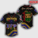 Sigma Gamma Rho Juneteenth Day They Not Like Us 2025 Jersey