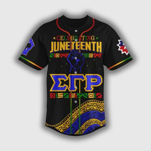 Sigma Gamma Rho Juneteenth Day They Not Like Us 2025 Jersey 2