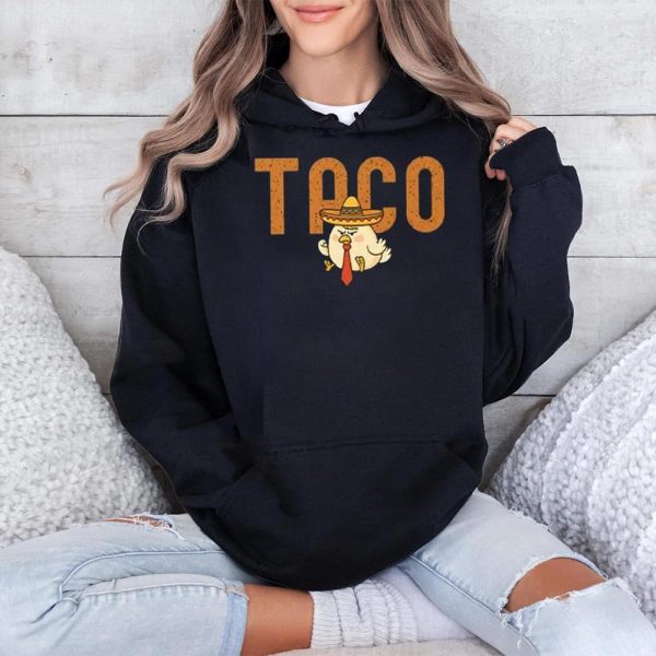 Taco Trump Always Chickens Out Shirt 4