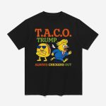Taco Trump Always Chickens Out T.A.C.O Shirt