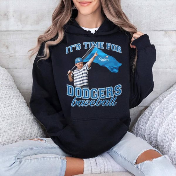 The Sandlot Its Time For Dodgers Baseball Shirt 4
