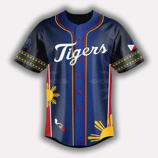Tigers Filipino Heritage Night City Connect 2025 Jersey 2