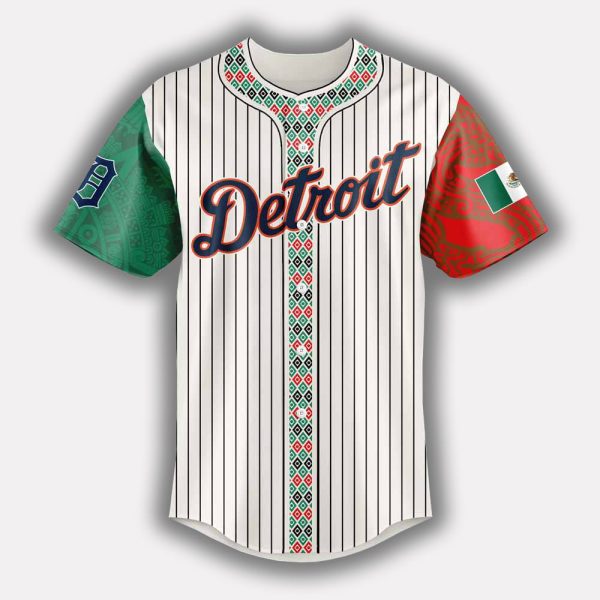 Tigers Mexican Heritage Night 2025 Jersey 2